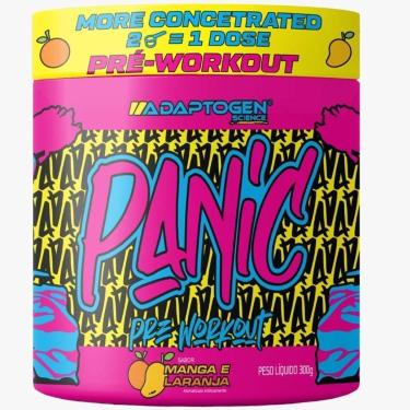 Imagem de Pré Treino Panic Adaptogen Super Concentrado 300g Manga Laranja-Unissex