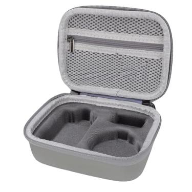 Imagem de Fydun Estojo Rígido para Transporte de Câmera, Bolsa de Armazenamento para Action 6 Com Alça de Mão, Estojo Protetor de Couro PU à Prova de Choque para Câmera e Acessórios