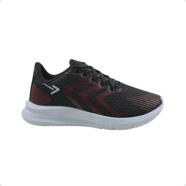 Imagem de Tênis Masculino Running Box 200 Preto E Vermelho-Masculino