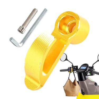 Imagem de Shakven Gancho de Scooter Elétrica,Pendura de Liga de Alumínio - Suporte para Gancho de Capacete de Motocicleta,Para Condução Aventureira, Turismo de Longa Distância e Deslocação