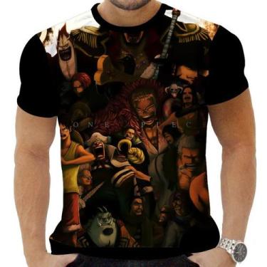 Imagem de Camiseta Camisa Personalizada Anime One Piece Pirata Navio Mar 28 - Za