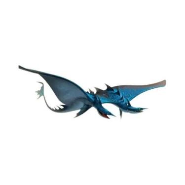 Imagem de Pôster Vintage De Dragão Terror, Murmuração Da Morte, Arte Em Tela Par