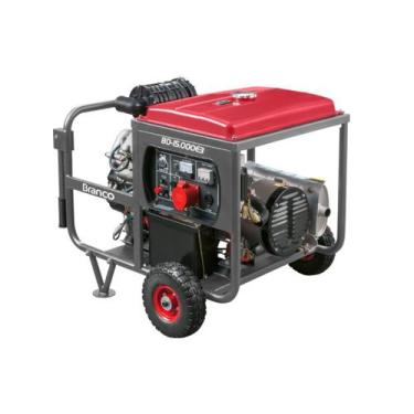 Imagem de Gerador Diesel 14Kva Trifásico 220V BD15000E3 G2 Branco