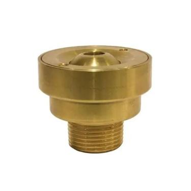 Imagem de Bico de Embutir para Fonte de Piso 3/4 em Latão e Bronze com Jato Vert