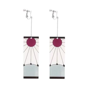 Imagem de Brincos De Acrílico Demon Slayer Kimetsu No Yaiba Para Mulheres E Home