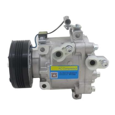 Imagem de Compressor CA 12V A/C, compatível com Suzuki SWIFT SPORT AKS200A207 95200-68LB1 9520068LB1 95201-68LB0 9520168LB1 AKS011H201G AKV200A202
