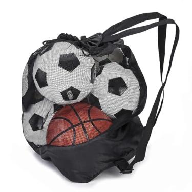 Imagem de Bolsa de basquete bolsa de malha para bolas de futebol bolsa de bola de futebol para treinadores, bolsas de futebol para guloseimas, bolsas de futebol para guloseimas, futebol, basquete, malha para