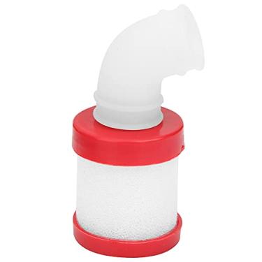 Imagem de Mini peças sobressalentes do limpador de filtro de ar do motor universal adequadas para carro HSP 1/8 94087 94762 RC Alto desempenho Durável Leve Fácil de instalar Plástico Preto (Vermelha)