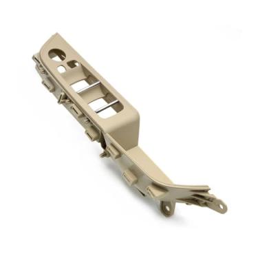 Imagem de Compatível com bmw série 6 gt g32 2017-2022 630i 640i lhd rhd frente interior maçaneta da porta painel janela levantador interruptor capa guarnição(RHD Beige-FR)