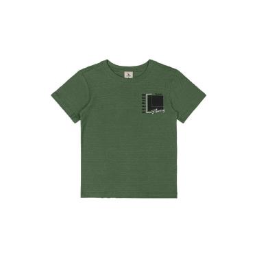 Imagem de Camiseta Algodão Flamê Estampado Quimby-Masculino