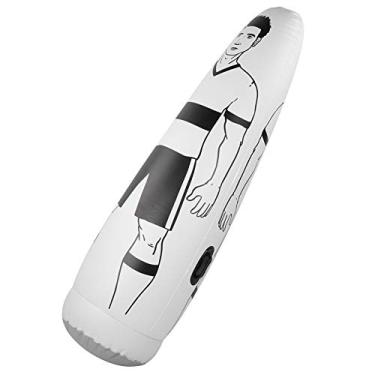 Imagem de Naroote Parede de Defesa de Chute de Futebol Inflável Portátil para Prática de Futebol, Alto Desempenho de Proteção, para Treinamento de Jogos de, Material de PVC, 68,9 X 19,7 pol. (única parede