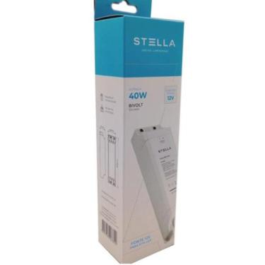 Imagem de Fonte Driver Stella P/ Fita Led 12V 40W Bivolt STH6892