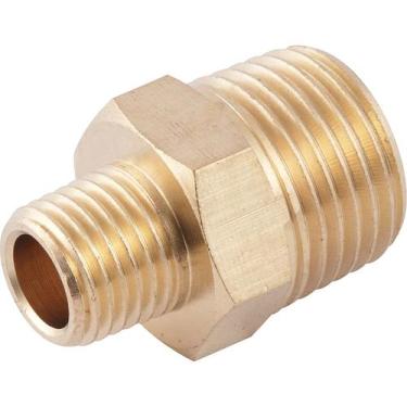 Imagem de Adaptador/niple de Redução, Rosca 1/2" Macho x 1/4" Macho, Vonder Oste