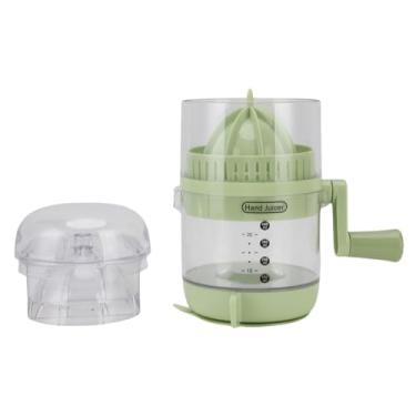 Imagem de Espremedor manual de frutas cítricas, limão, laranja, fácil de usar, multifunções, pequeno e portátil, espremedor manual para casa, cozinha, acampamento, viagem, grau alimentício, aço inoxidável