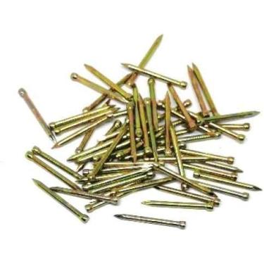 Imagem de Pregos de cimento, pinos de parede, pregos para marcenaria, pregos sem cabeça para rodapés de madeira maciça, pregos de aço sem cabeça (25 mm)