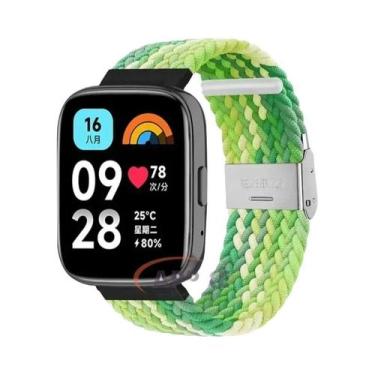 Imagem de Pulseira Elástica Trançada De 22mm Para Redmi Watch 3/5 Lite, Ajustáve