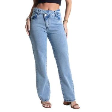 Imagem de Calça Jeans Sawary Reta - 281930 - Azul 38, Azul, 38