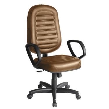 Imagem de Cadeira Presidente para Escritório Linha Blenda Marrom