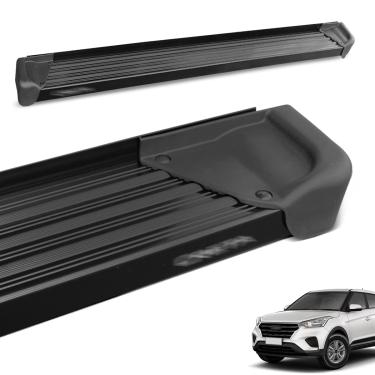Imagem de Estribo Lateral Creta 2017 a 2026 Aluminio Preto A3