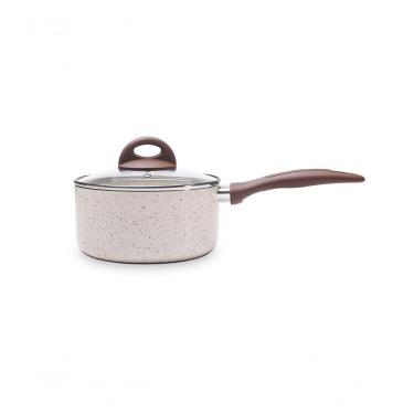 Imagem de Panela Com Tampa ø16 Ceramic Life Granada Indução - Brinox 16 Cm Vanilla Brinox