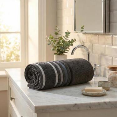 Imagem de Toalha Rosto Karsten Lumina 100% Algodão Fio Penteado Tecnologia Fio U