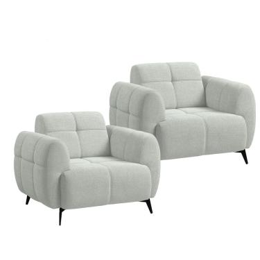 Imagem de Kit 2 Poltronas Quenia com Molas Espirais Movellu Home