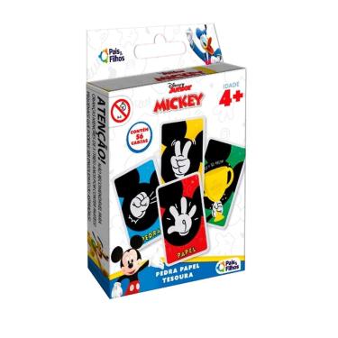 Imagem de Jogo Pedra, Papel e Tesoura Mickey Mouse - Pais e Filhos 792417