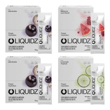 Imagem de LIQUIDZ® - Eletrólitos Zero Açúcar 3 Sabores 56 Sachês-Unissex