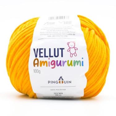 Imagem de Fio Vellut Amigurumi 100g - Pingouin, 9949 SOLZINHO