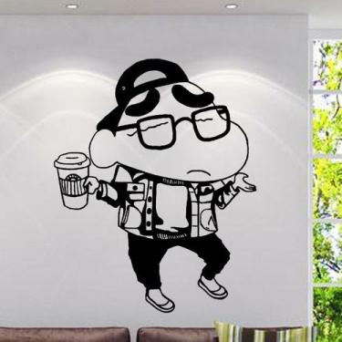 Imagem de Adesivo de parede Crayon Shin-chan Cartoon para quarto de crianças - t