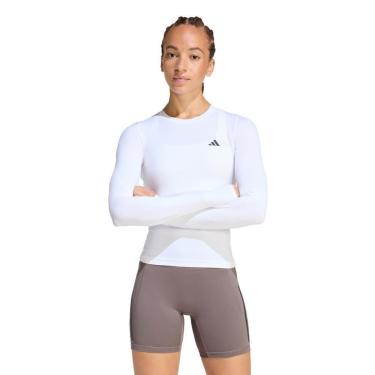 Imagem de Camiseta Adidas Manga Longa Power Essentials Workout Contour Feminina-Feminino