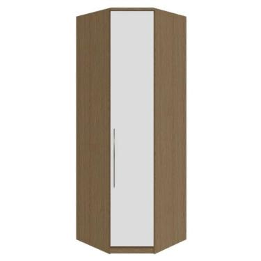Imagem de Guarda Roupa Modulado 01 Porta 234cm Canto Oblíquo Setiba - Móveis Rim