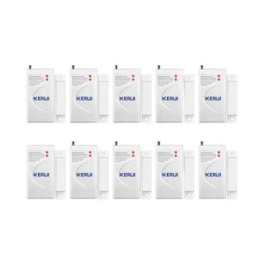 Imagem de Sensor De Porta E Janela Sem Fio 433mhz KERUI Para Sistemas De Alarme 