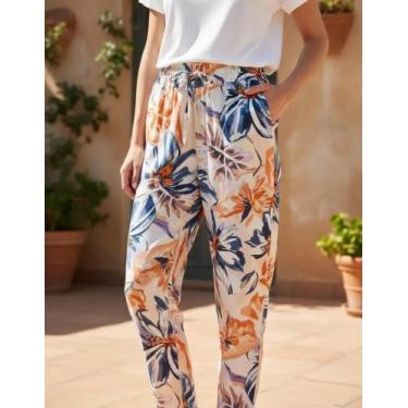 Imagem de Calça Pantalona De Viscolinho - Elegancia E Conforto - Bononi Beach, H
