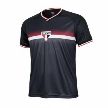 Imagem de Camisa São Paulo Screen Símbolo Preto - Masculino-Masculino