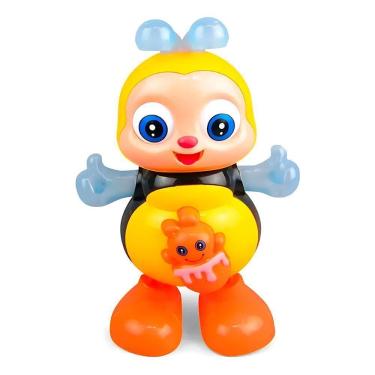 Imagem de Abelha Dançarina Interativa Com Luz E Música – Brinquedo Educativo Para Bebês E Crianças | Brinquedo Infantil