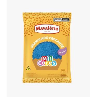 Imagem de Granulado Crocante 500g - Mavalerio, Azul