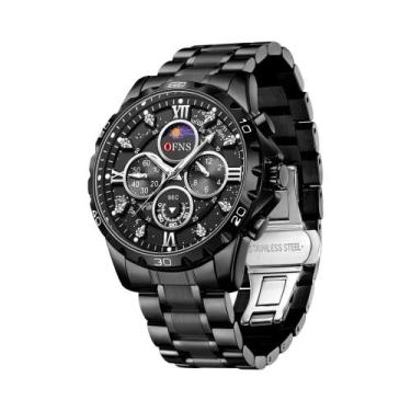 Imagem de Relógio De Pulso Masculino De Luxo Militar À Prova d'Água Com Quartzo,