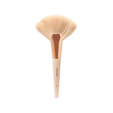 Imagem de Pincel para Base Océane - Gleam My Face BA15, Rosa e Rose Gold