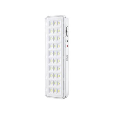Imagem de Luminária de Emergência 30 Leds 2w Bivolt Bat.Lítio - Elgin