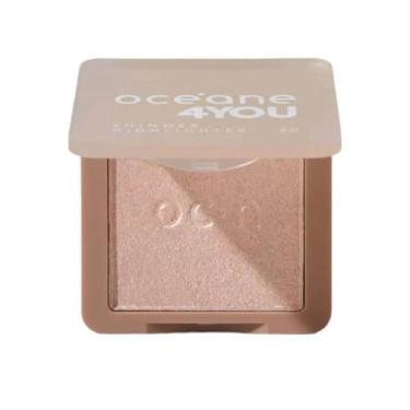 Imagem de Iluminador Facial Rosado Shimmer Highlighter Rose 4You - Océane