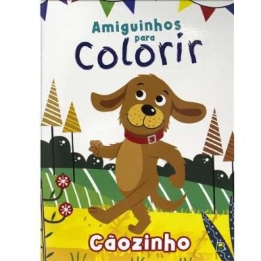 Imagem de Livro - Amiguinhos para Colorir: Cãozinho
