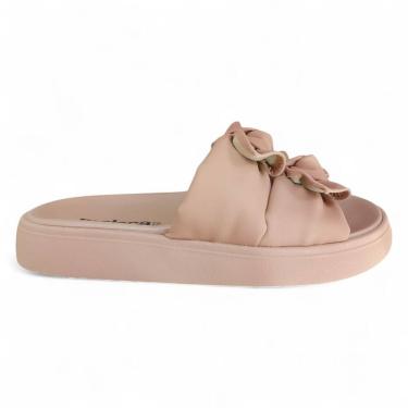 Imagem de Chinelo Feminino Papete Moleca Laço Nobuck 5469.149