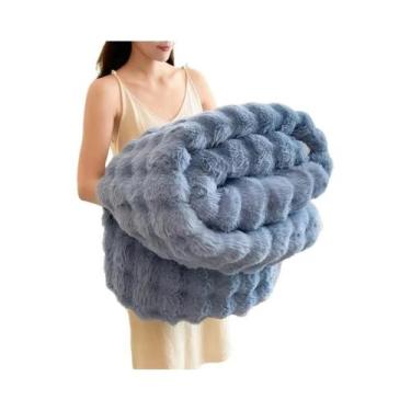Imagem de Cobertor De Pelúcia De Flanela Dupla Face Para Sonecas No Escritório, 