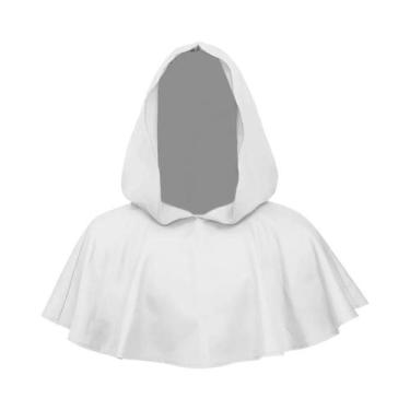 Imagem de Capa Medieval Unissex Para Adultos Com Capuz De Monge, Mago, Frade, Sa