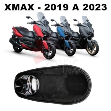 Imagem de Forração Yamaha Xmax 250 Forro Baú Acessório Scooter Preto - Jaspe Ate