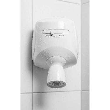 Imagem de 2x Chuveiro Elétrico 5500W Branco: Banho Quente e Confortáve - Congrat