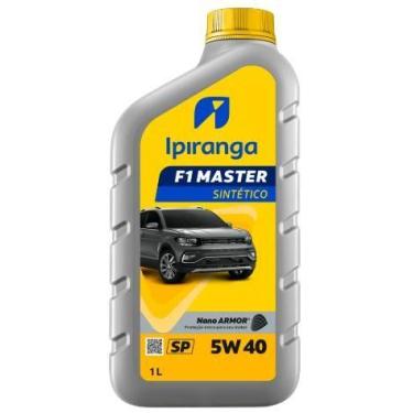Imagem de Oleo Lubrificante 5W40 sintético API SP IPIRANGA 1L