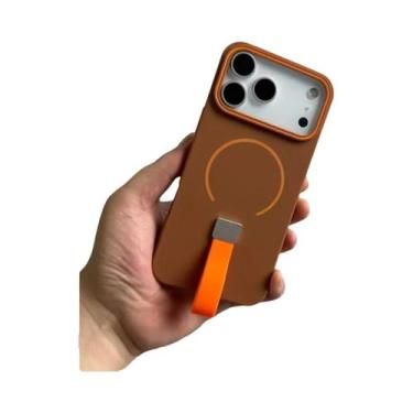 Imagem de Capa Protetora Antichoque Com Anel De Silicone Magsafe Para iPhone 17 