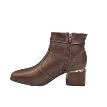 Imagem de Bota Feminina Modare 7082.207 Salto Bloco Confortável-Feminino